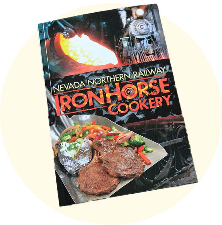 photo of the iron horse cookery cover page