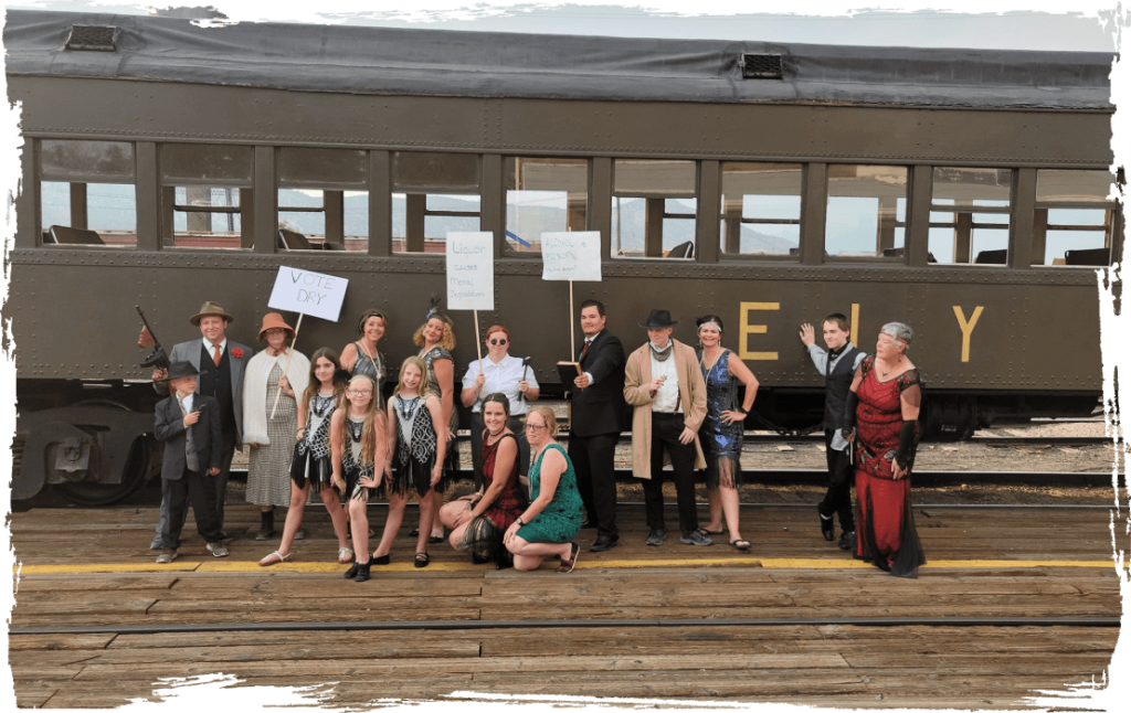 roaring 20's limited train ride