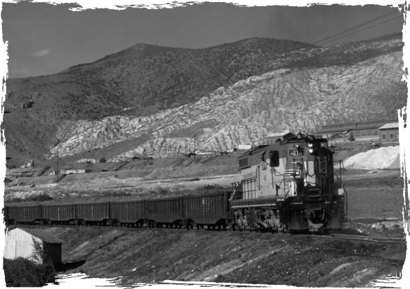 old history photo of locomotive 401