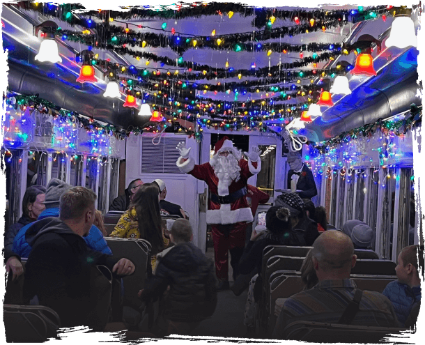 Photo of the Santa's Reindeer Flyer train