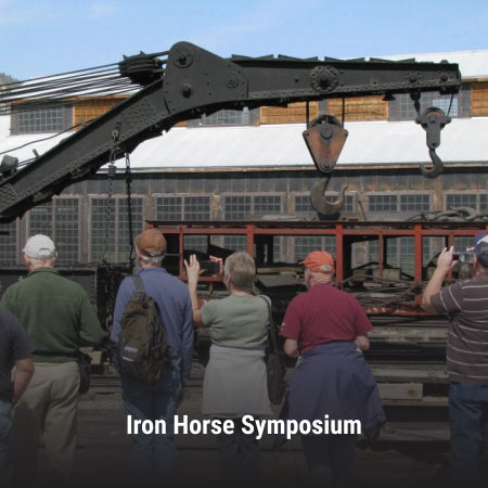 photo of people at the iron horse symposium