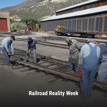 photo of the railroad reality week experience