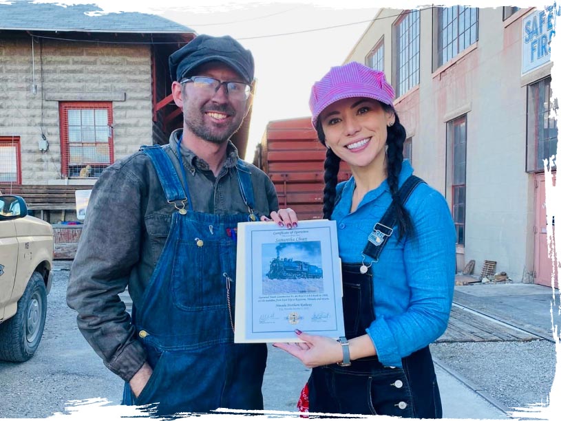 graduate from the Steam Engineer program holding a certificate